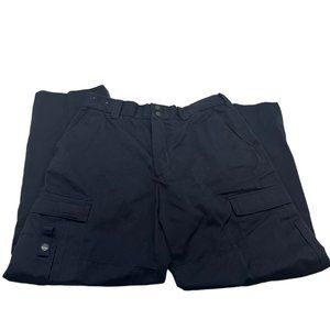 Proper EMS Fire work pants navy blue side pockets Mens size 34